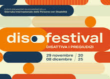 La locandina del DisFestival, dal 29 novembre all’8 dicembre 2025.